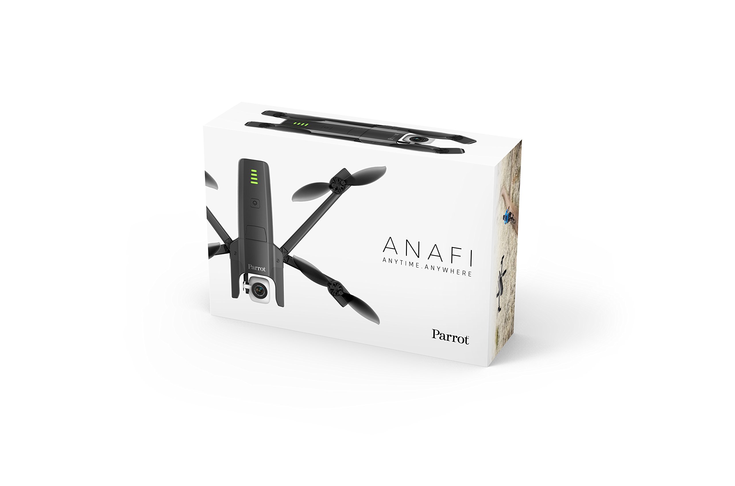 Parrot Anafi Base Drone 4K HDR 21MP Gimbal 180° Nero