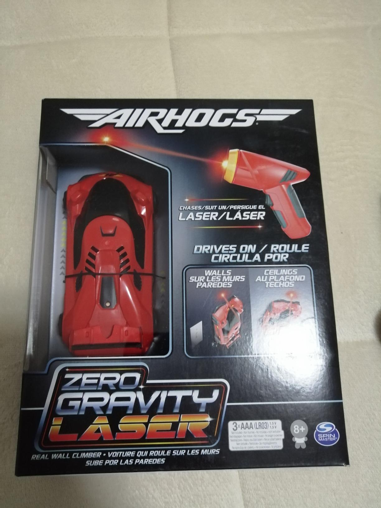 Air Hogs Zero Gravity Laser Auto Pareti Rossa USB