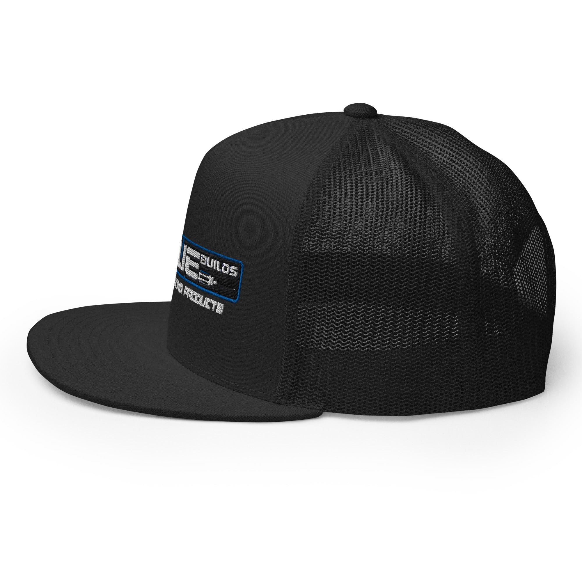 Wallie Builds 2024 Trucker Hat Cappello snapback Nero