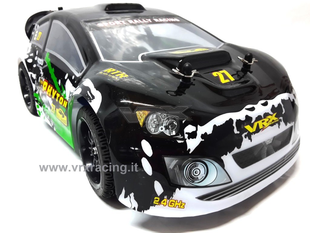 VRX Flash Rally XR16 1/16 auto rally brushless RTR nera 4200Kv