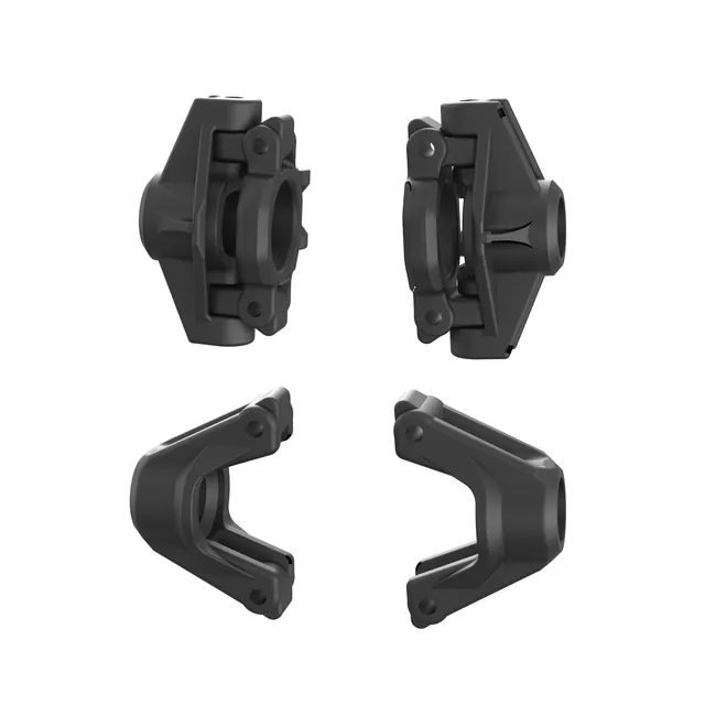 UDI RC P16-005 Supporti Ruota Neri per UD16 Monster Truck 2pz
