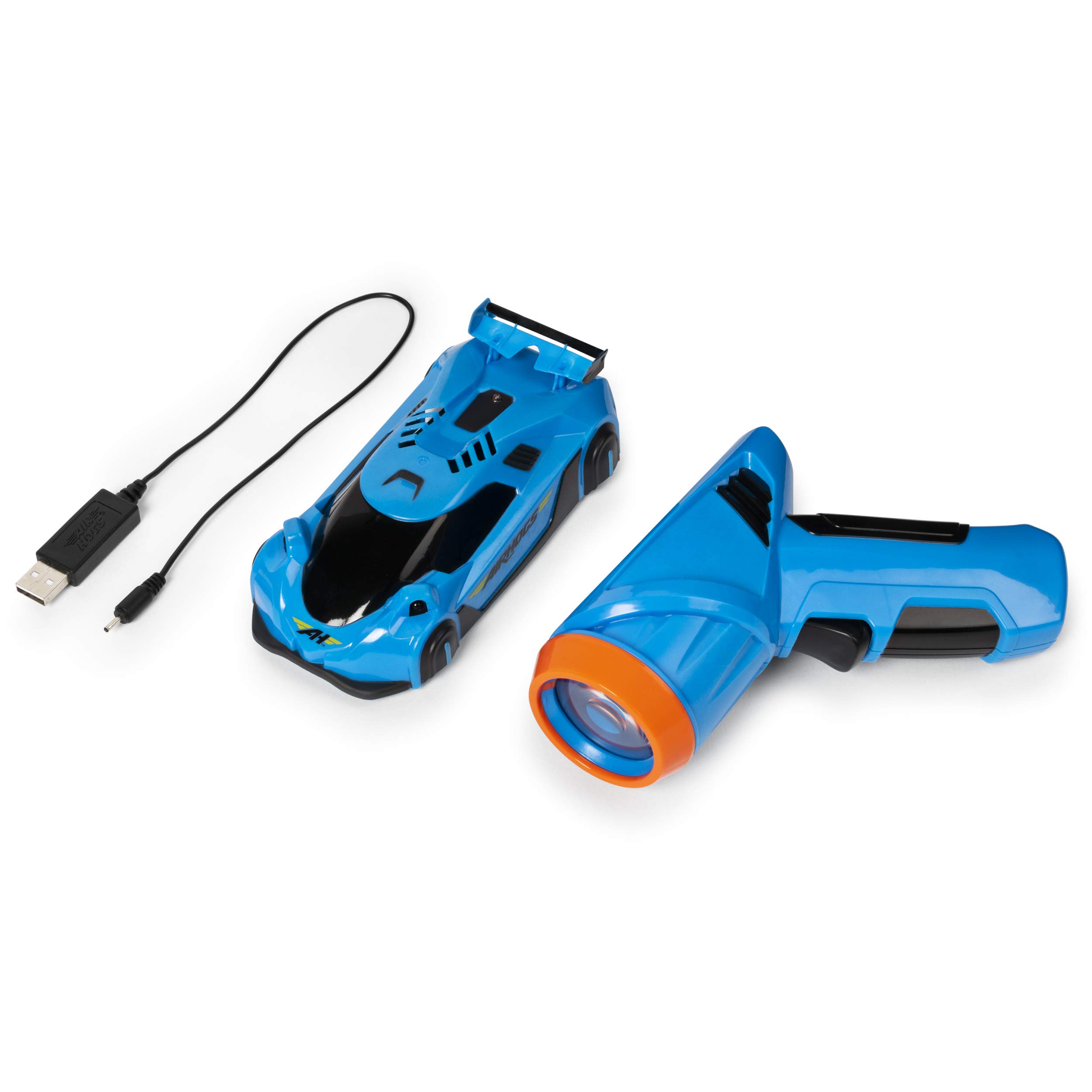 Air Hogs Zero Gravity Laser Auto RC Blu Guida Laser