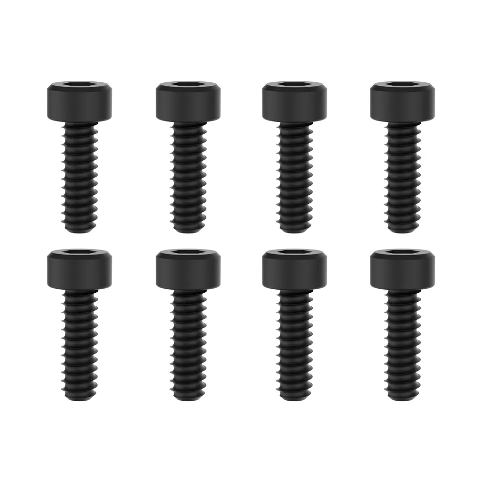 UDI RC M01-003 viti autofilettanti 2.6x10mm nere UD16 8pz