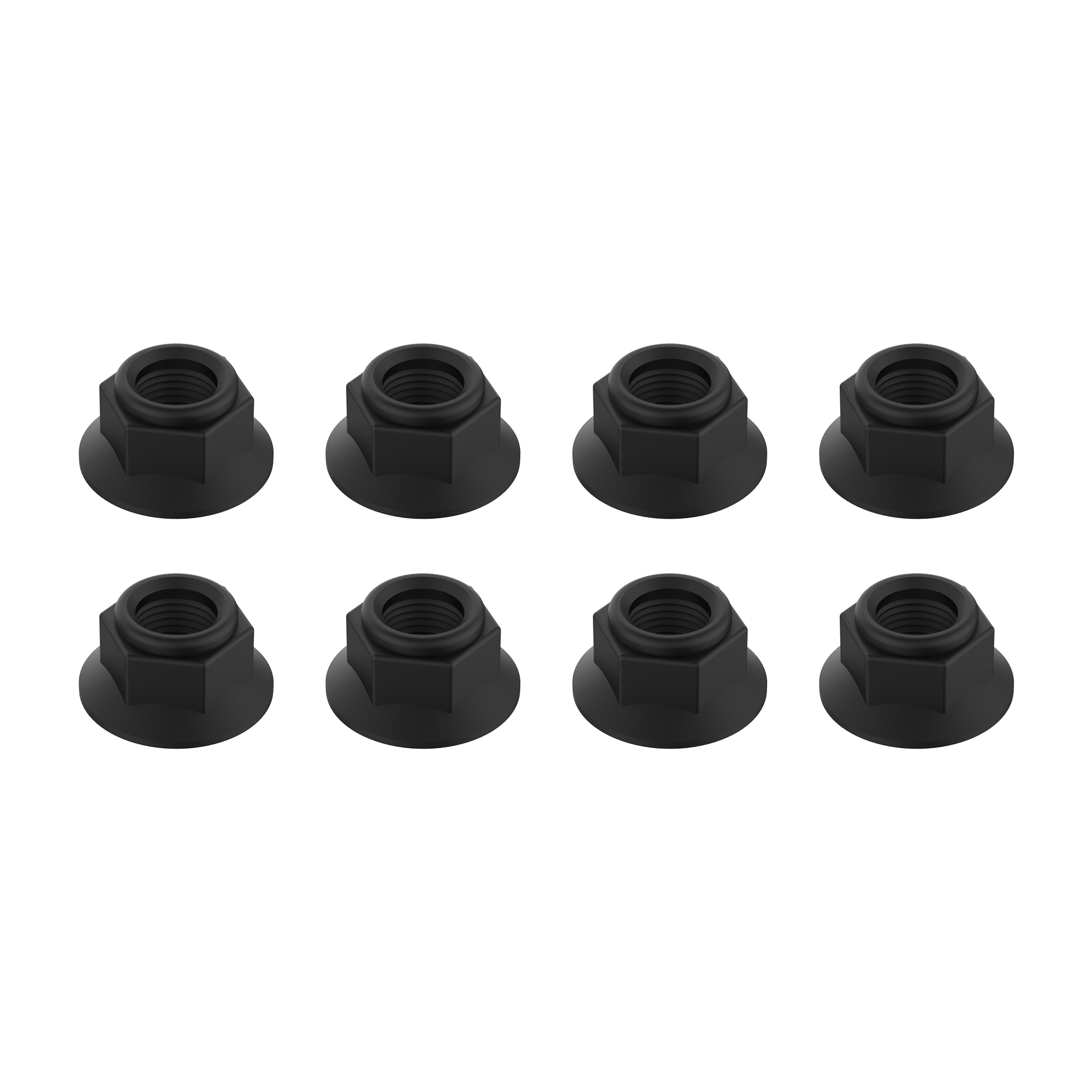 UDI RC M02-003 Dadi Flangiati 4mm per UD1610PRO 8 Pz