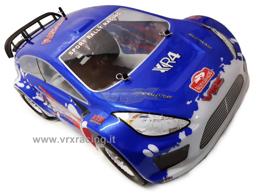 VRX Flash Rally EBD auto rally spazzole blu 4WD 1/10