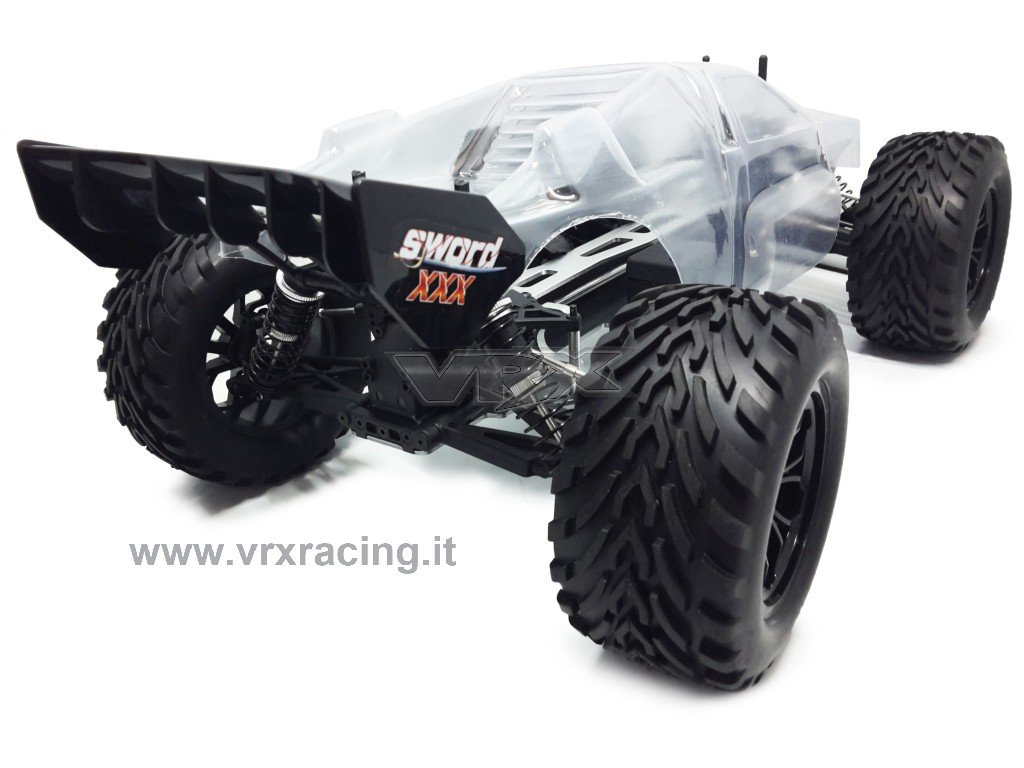VRX XXX Sword truggy 1/10 meccanica carrozzeria trasparente