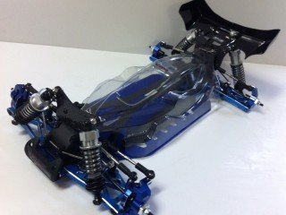 VRX Spirit Upgrade 1/10 buggy RC 4WD carbonio ergal