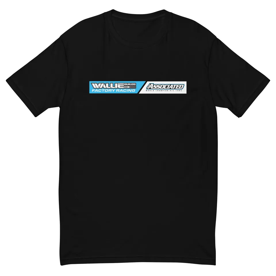 Wallie Builds Apparel Associated Team Replica Tee maglietta M cotone