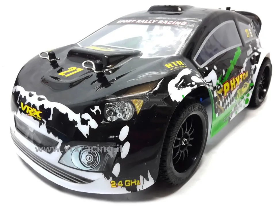 VRX Flash Rally XR16 1/16 auto rally brushless RTR nera 4200Kv