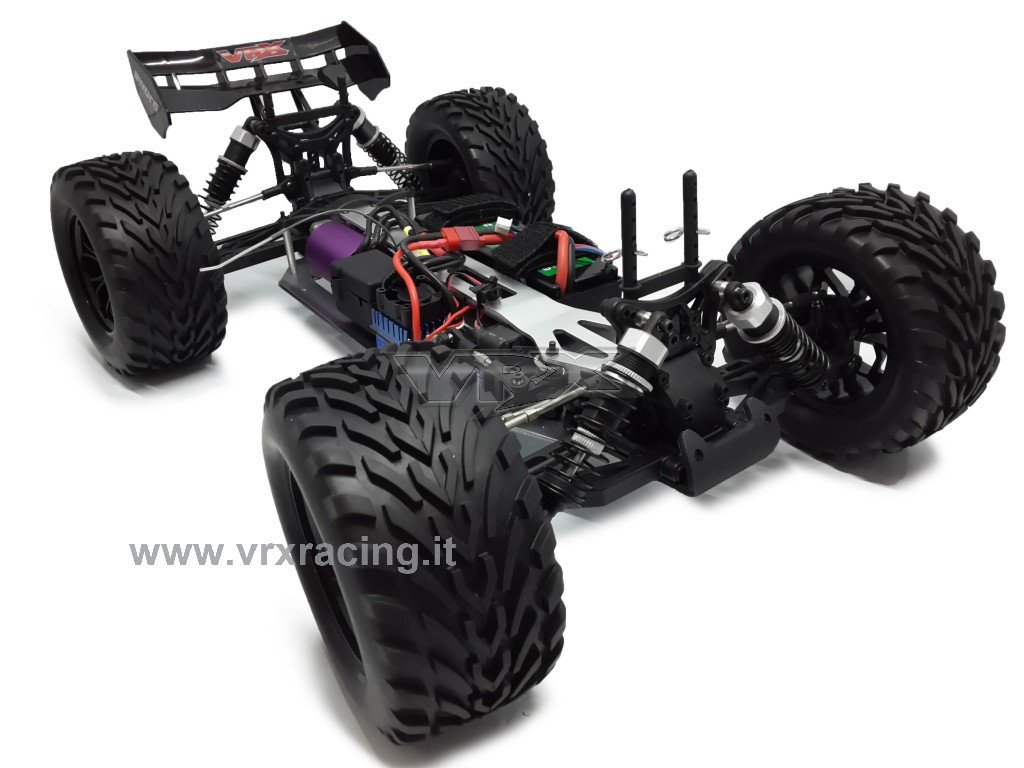 VRX XXX Sword 1/10 truggy brushless RTR 4WD nera verde 3000Kv