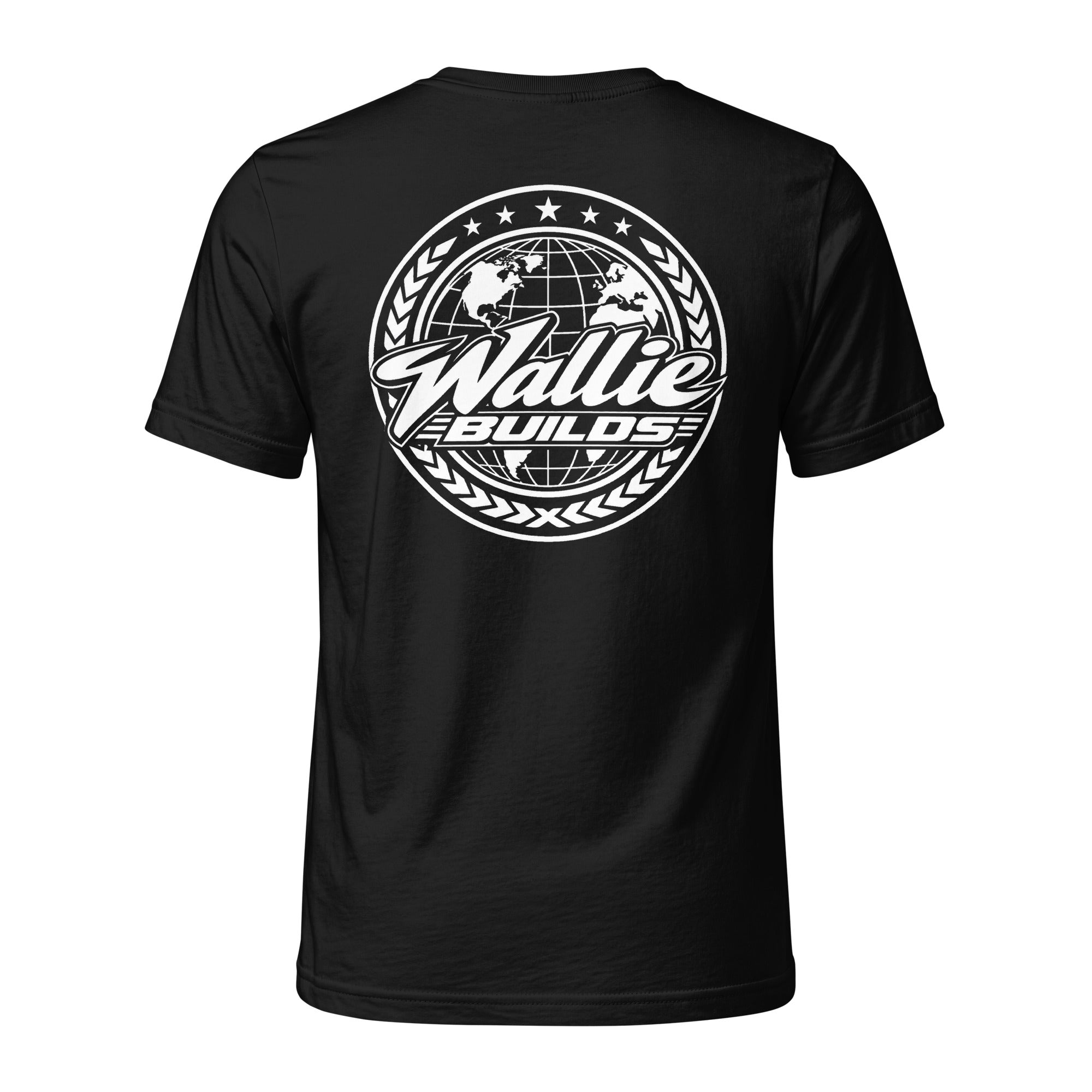 Wallie Builds Apparel Prestige Worldwide Tee maglietta L cotone