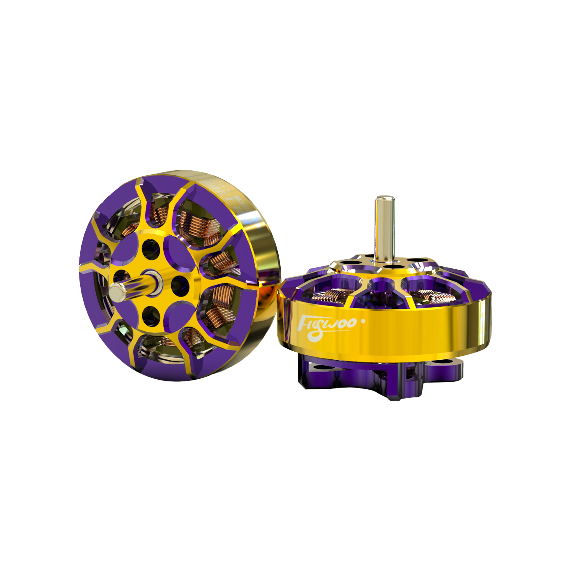 Flywoo ROBO 1202.5 11500KV motore brushless 1-2S oro viola