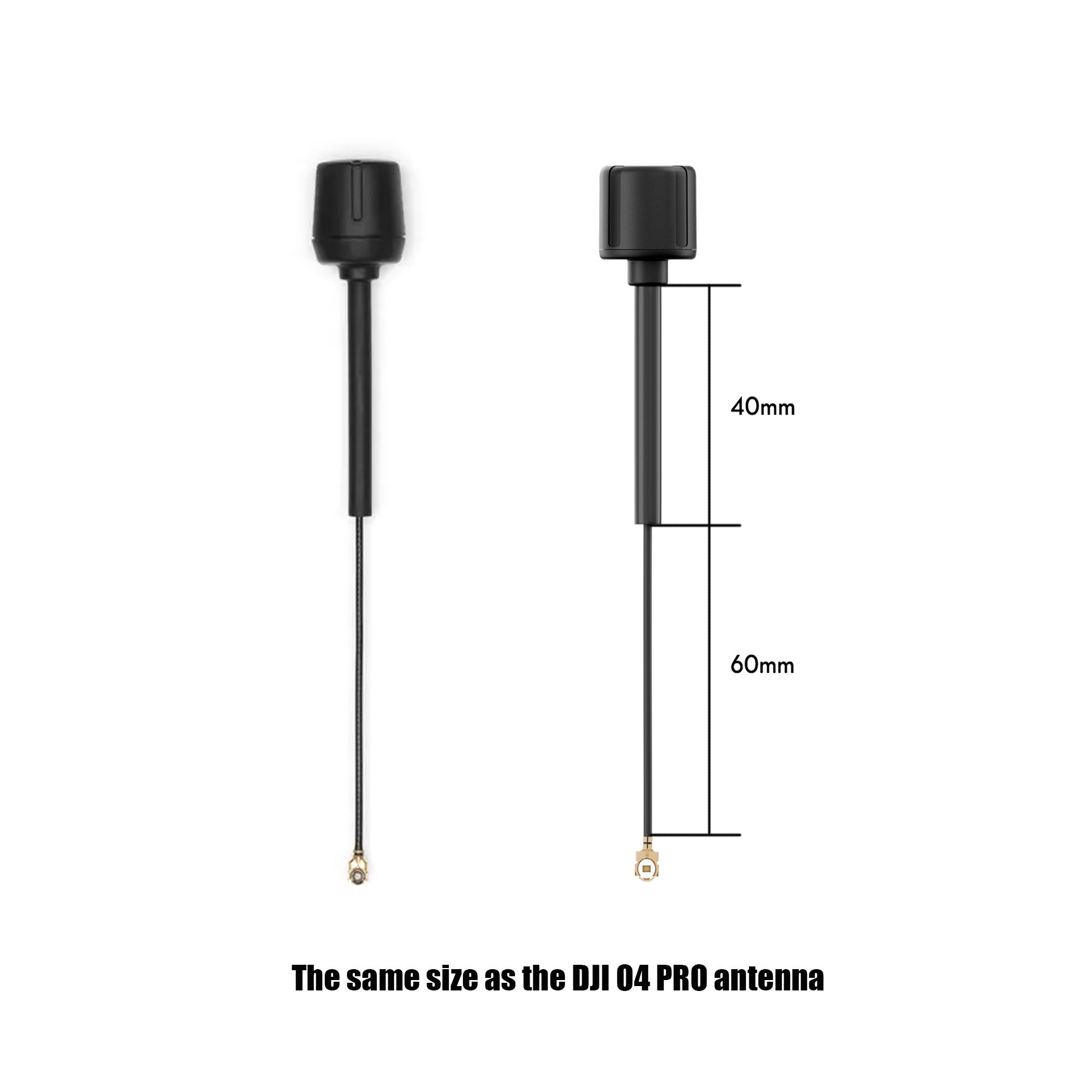 FlyWoo LDS 5.8GHz Antenna LHCP UFL/SMA 1,8dBi