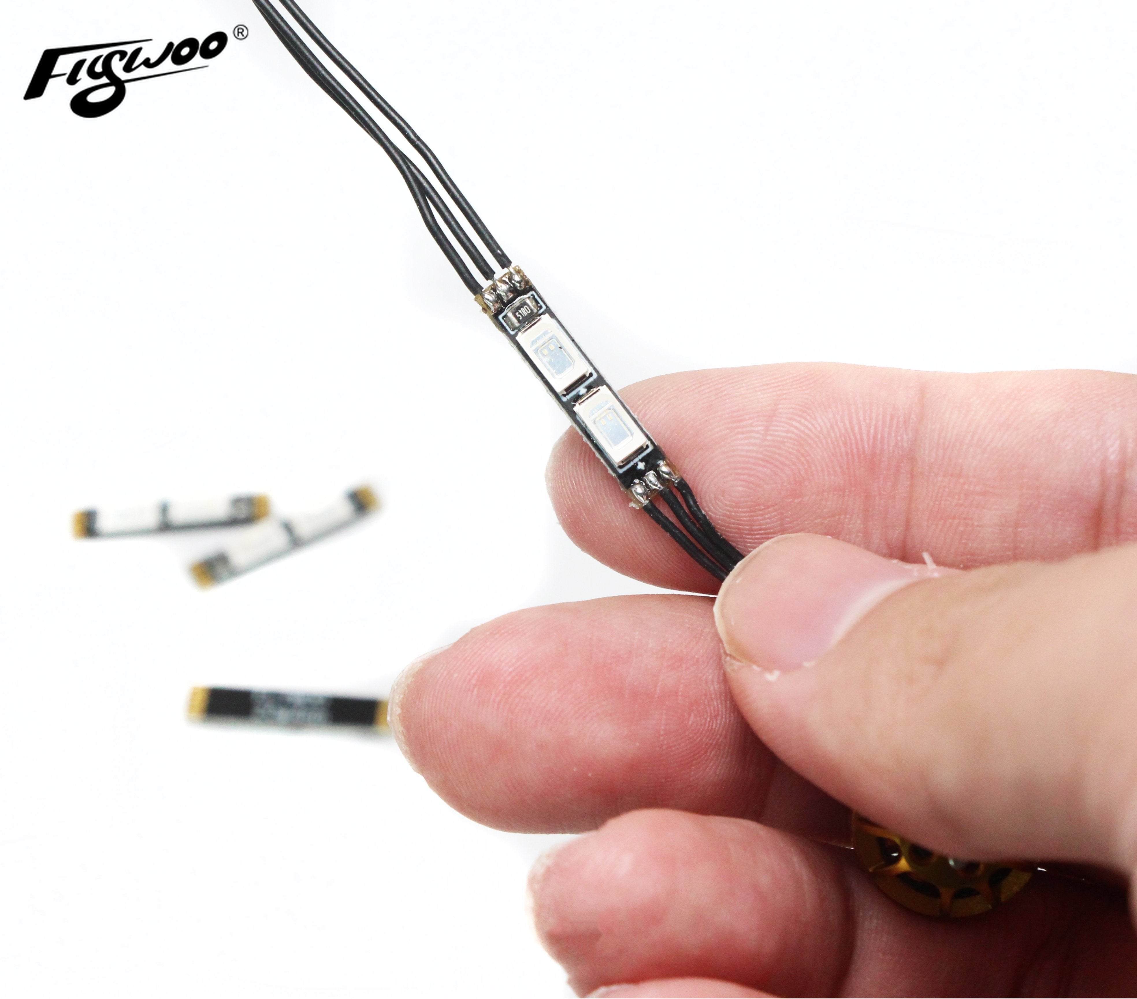 Flywoo Arm LED Board 20mm luce bianca 4 pezzi 1-4S