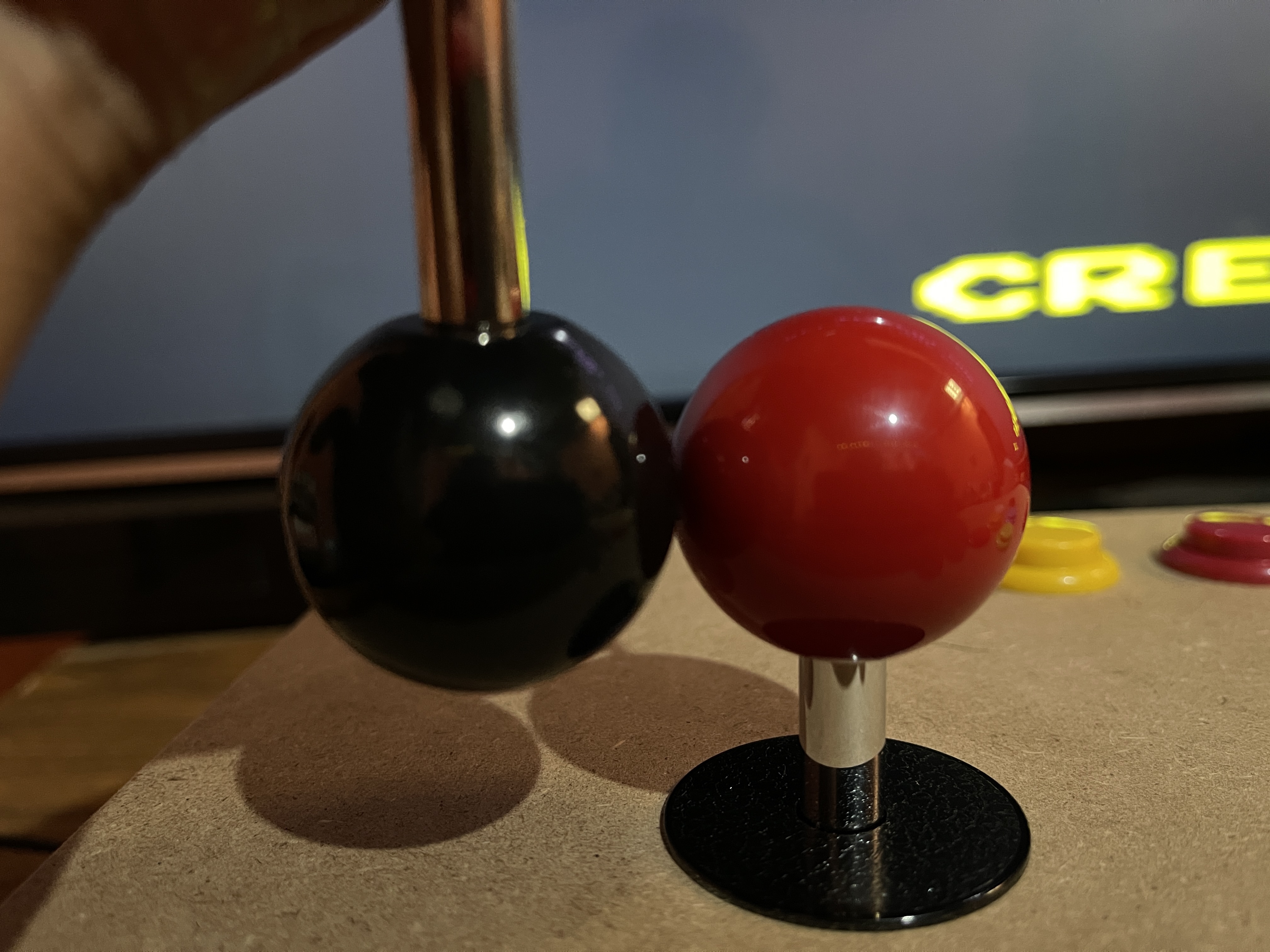 Sanwa JLF JLF-TP-8YT Leva Joystick Arcade scheda rossa