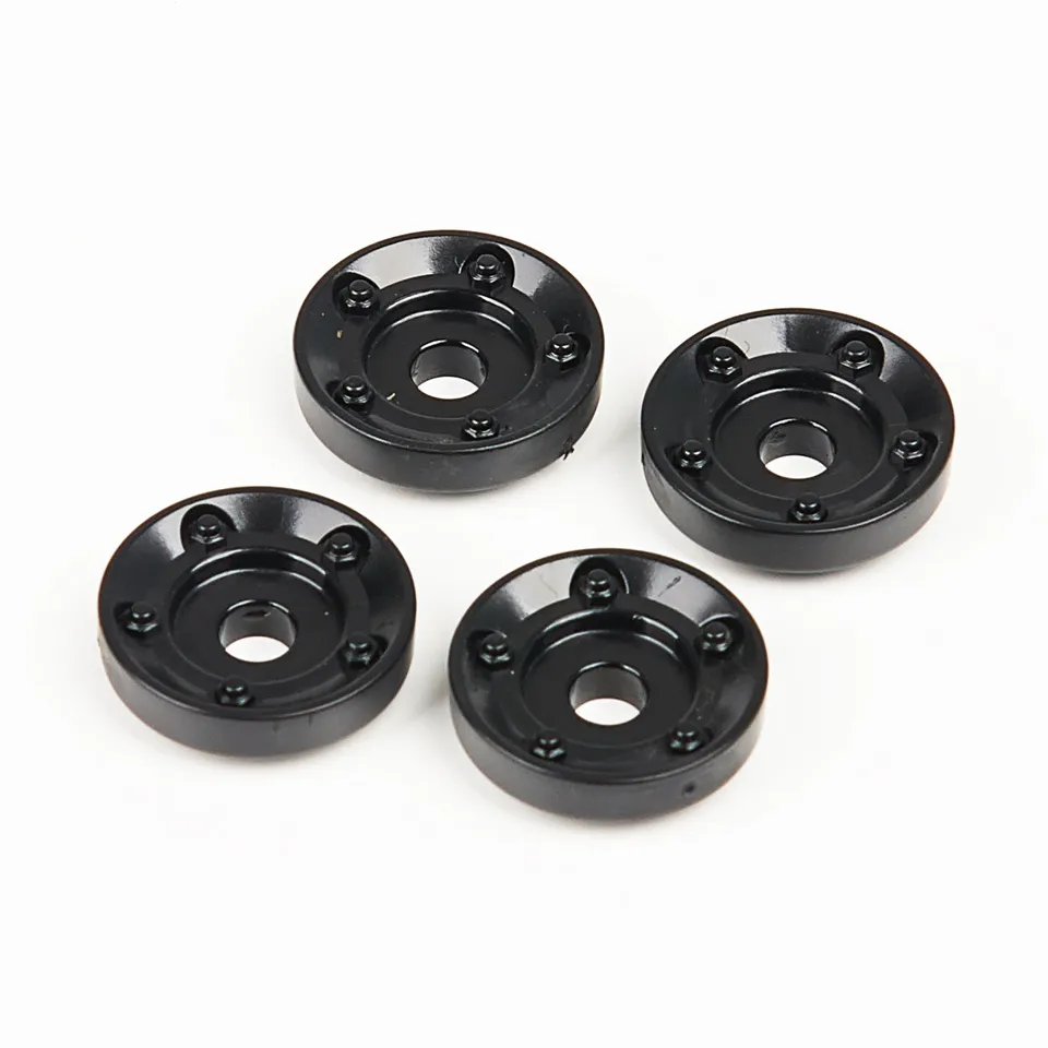 UDI RC P16-003C rondelle ruote RC nere 4 pezzi UD1611