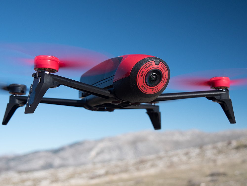 Parrot Bebop 2 Drone Full HD 1080p Rosso 14MP