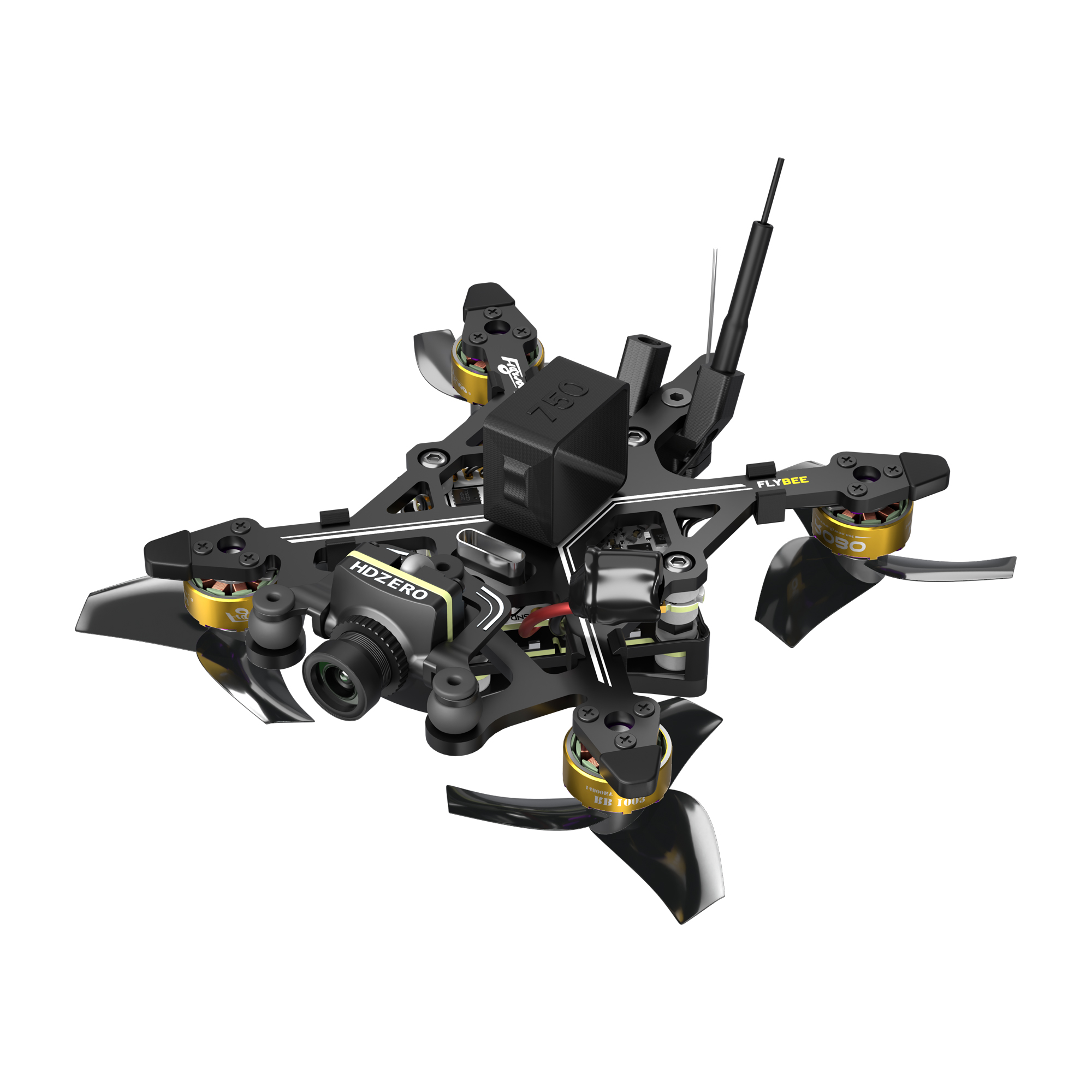 FlyWoo Flybee 16 HDZero 2S Micro Drone FPV ELRS 45.7g