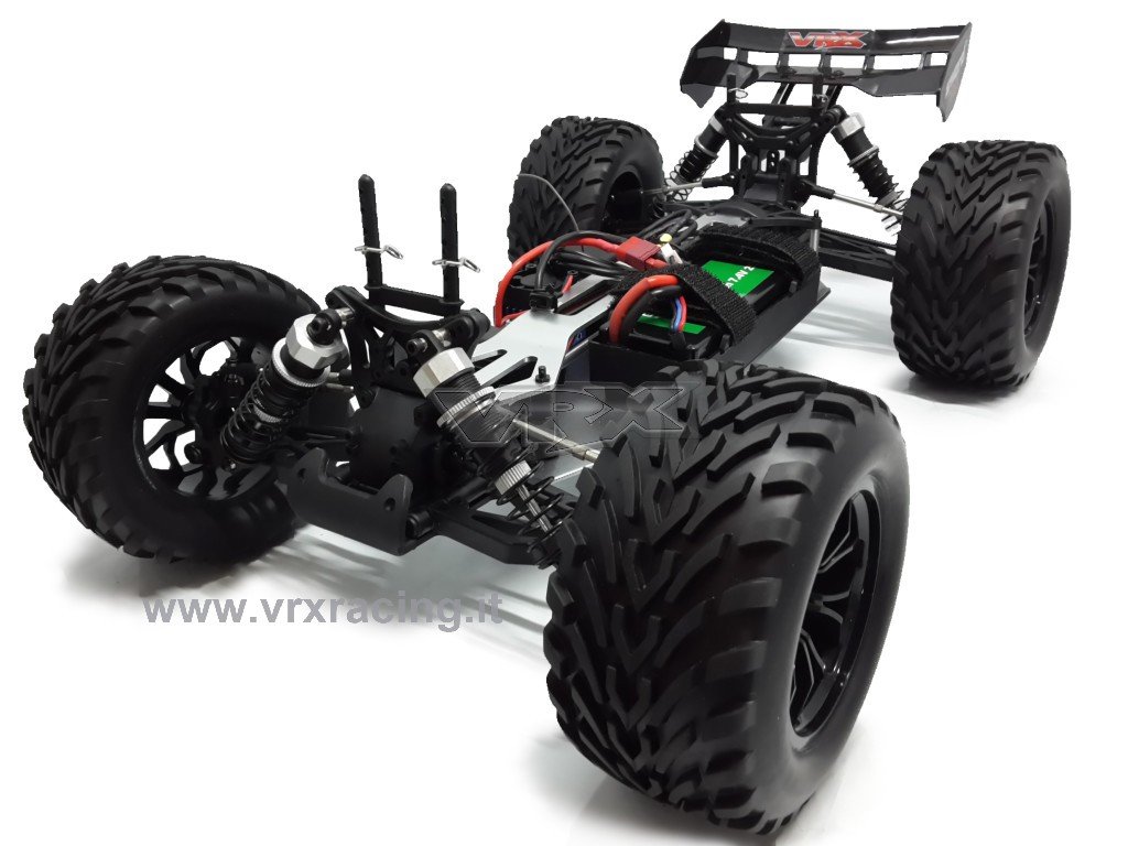 VRX XXX Sword 1/10 truggy brushless RTR 4WD nera verde 3000Kv