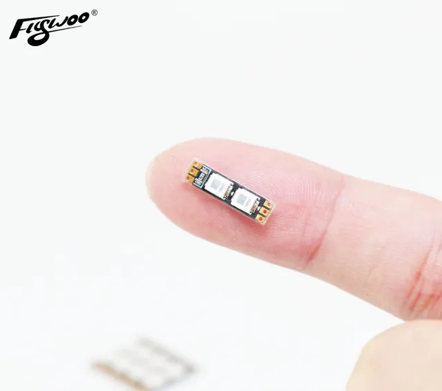 FlyWoo FPV Gears Arm LED 4x15mm luci LED 1-4S 4 pz