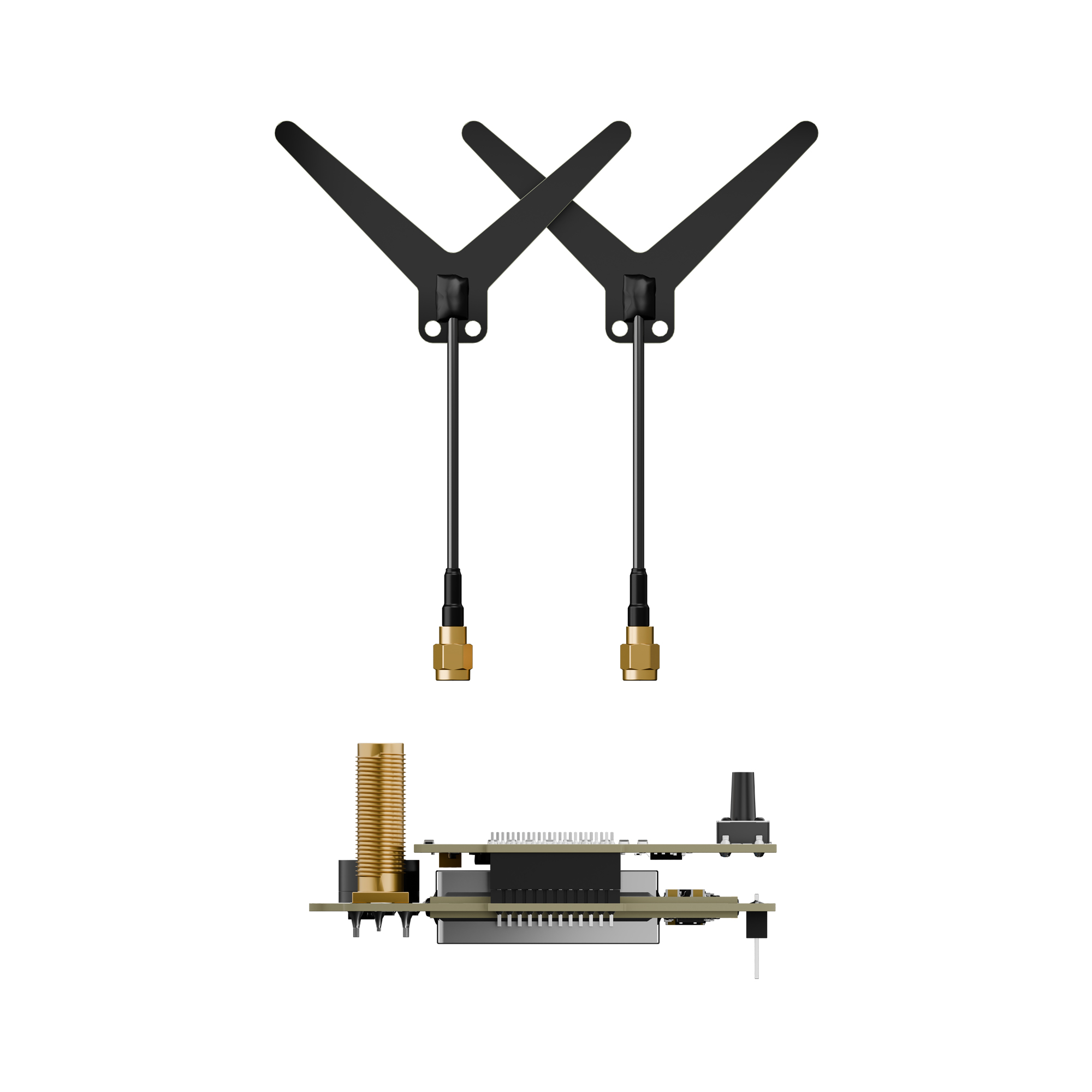 FlyWoo 1G2-1G3 Dual VRX modulo ricevente V2 per visore