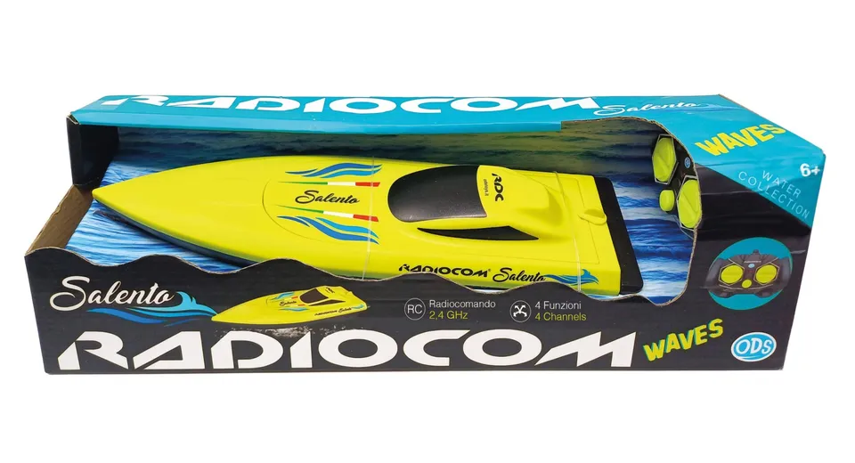 Radiocom Waves Salento motoscafo RC 2.4 GHz 4 funzioni