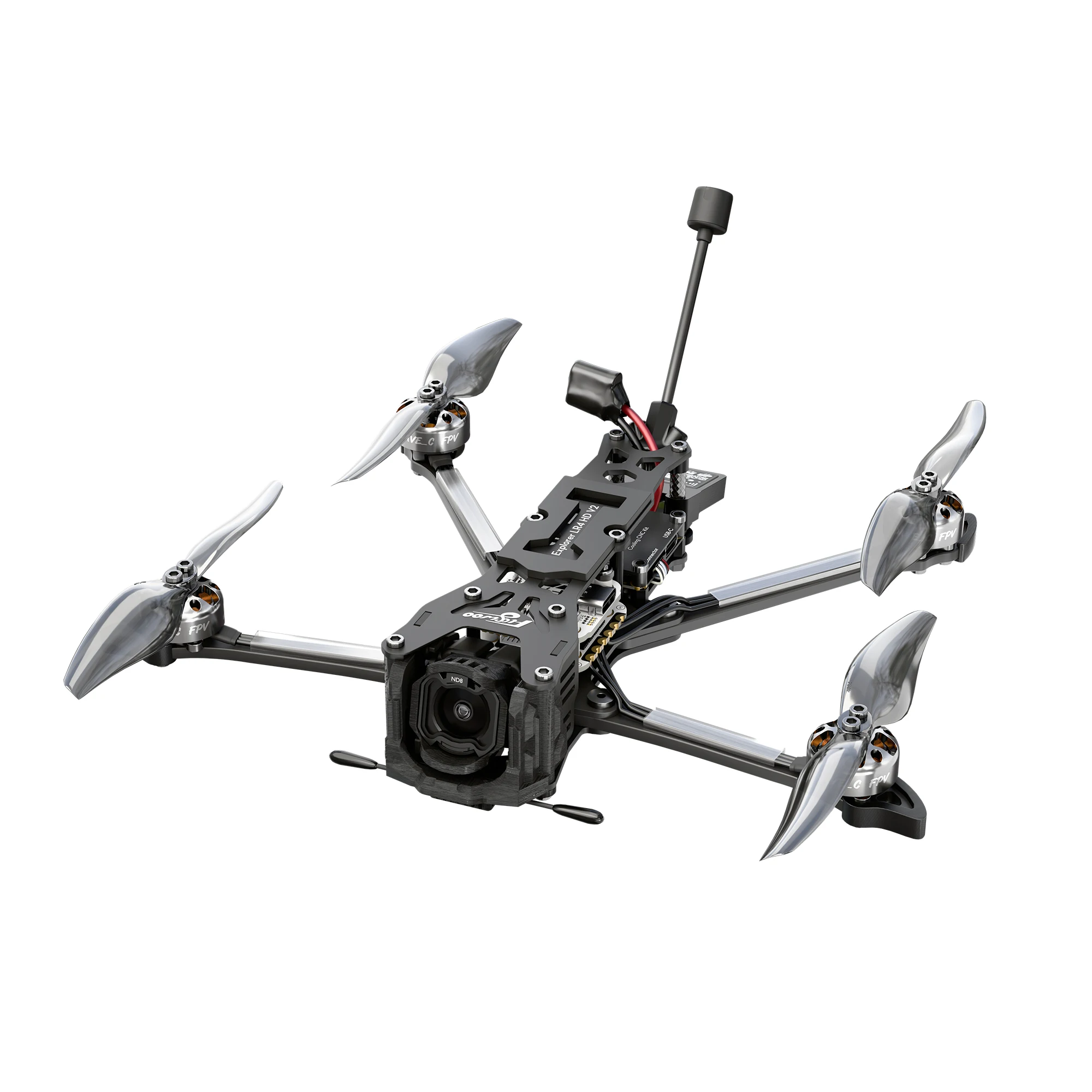 Flywoo Explorer LR 4 V2 Drone FPV O4 Wide Sub250 4"