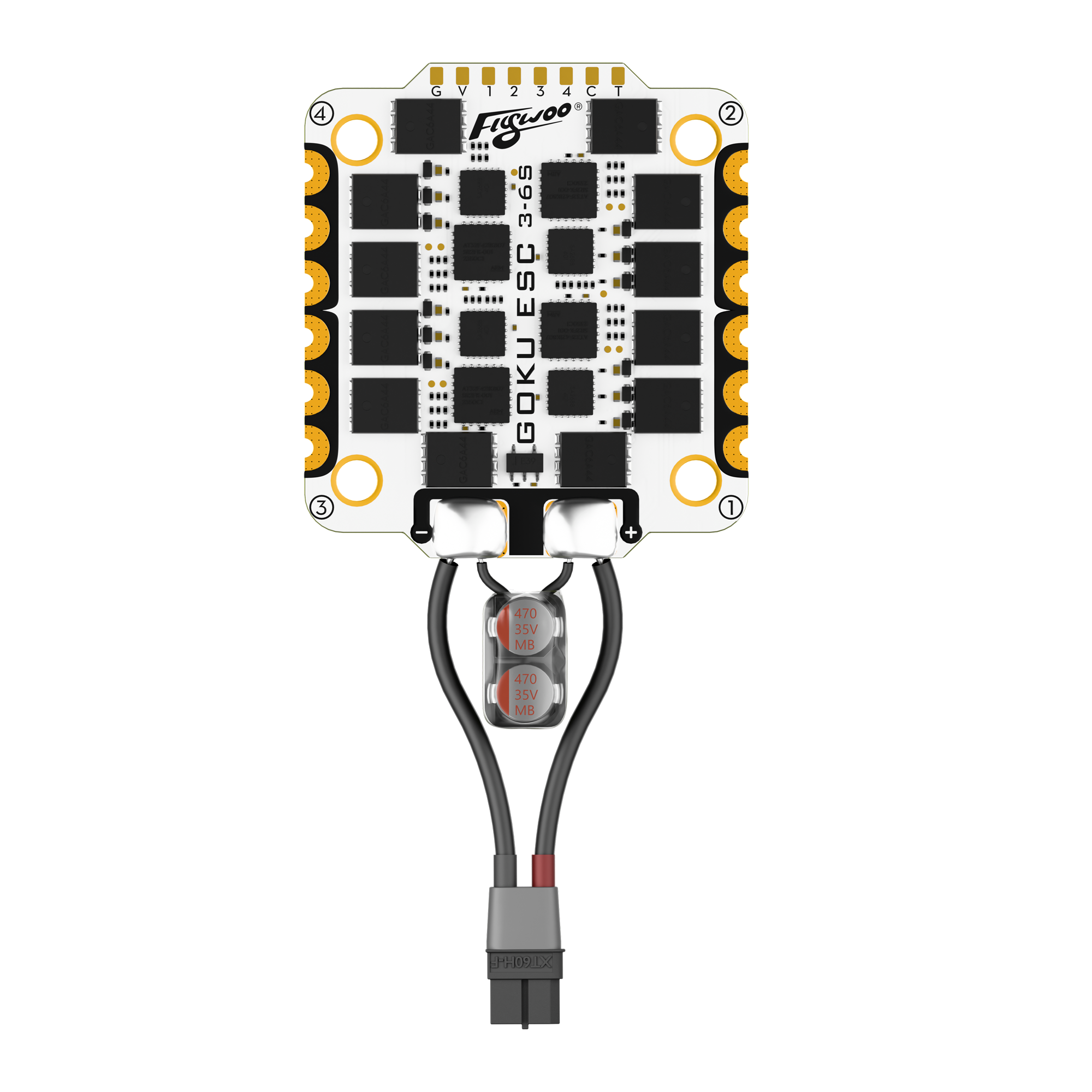 Flywoo CAP2-TVS Filtro ESC 6S con Condensatori 470uF