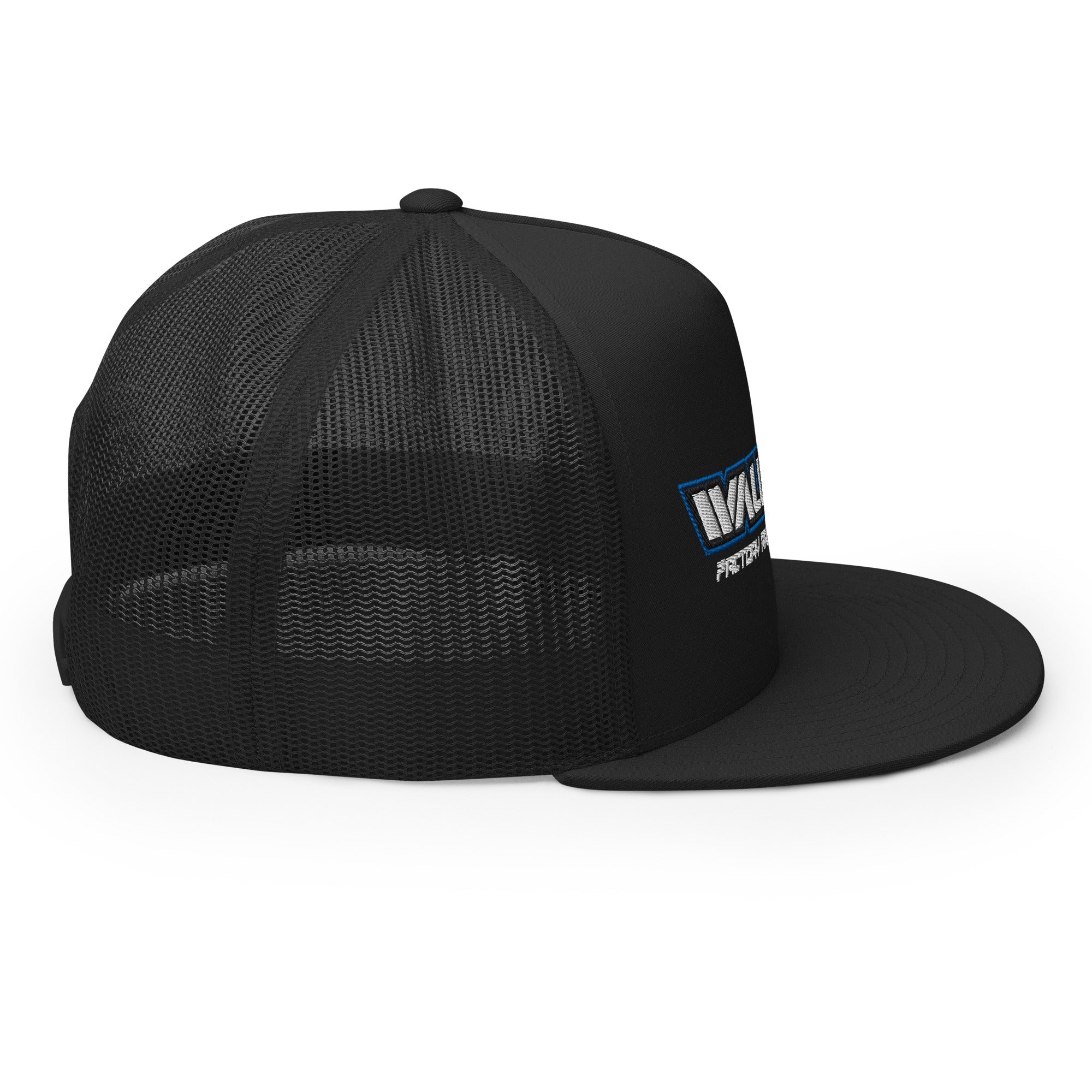 Wallie Builds 2024 Trucker Hat Cappello snapback Nero