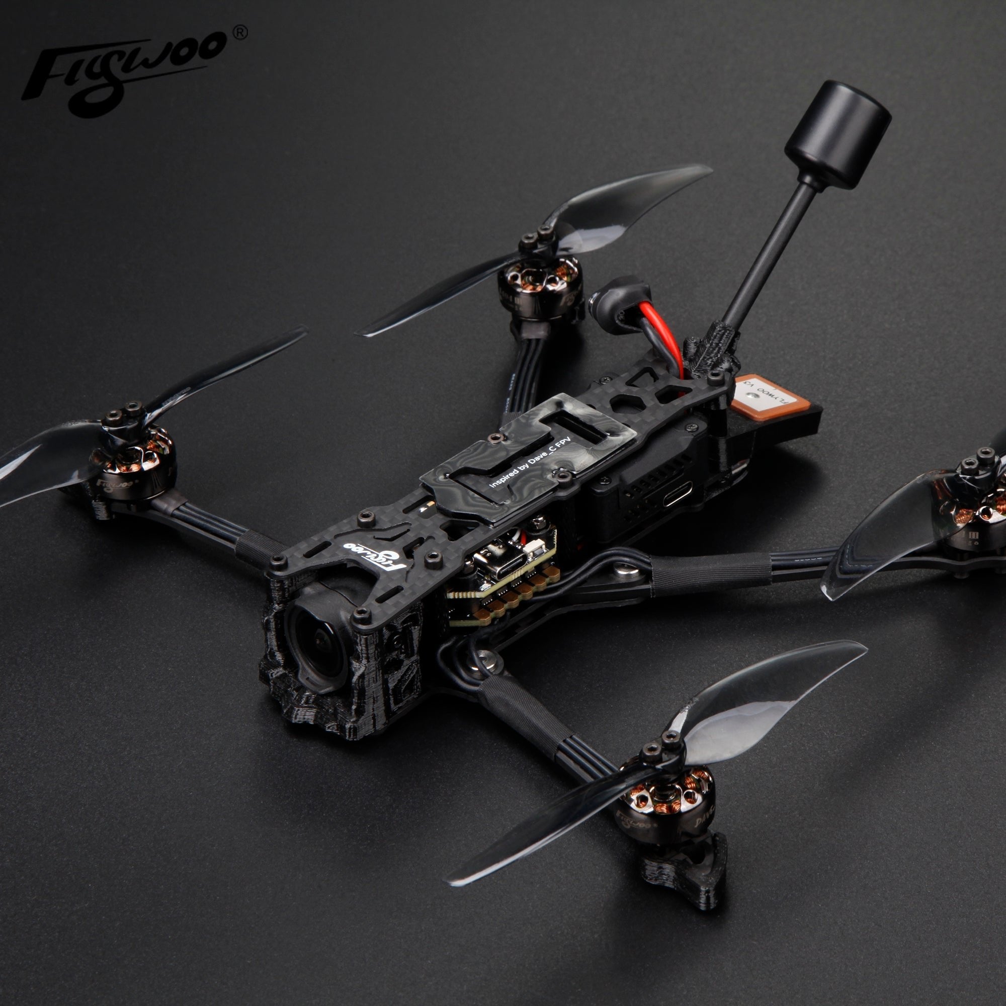 Flywoo Explorer LR 4 HD Drone FPV DJI O3 Sub250 4K 30min
