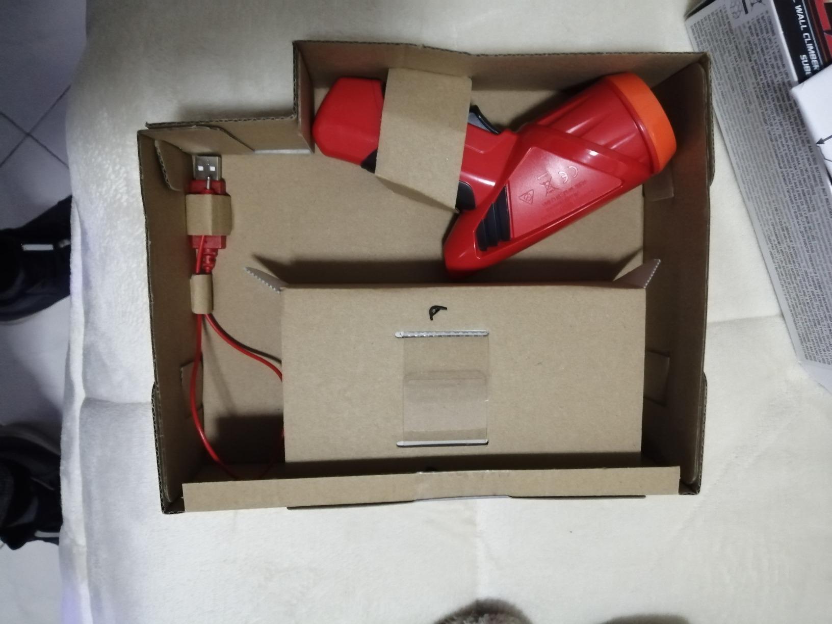 Air Hogs Zero Gravity Laser Auto Pareti Rossa USB