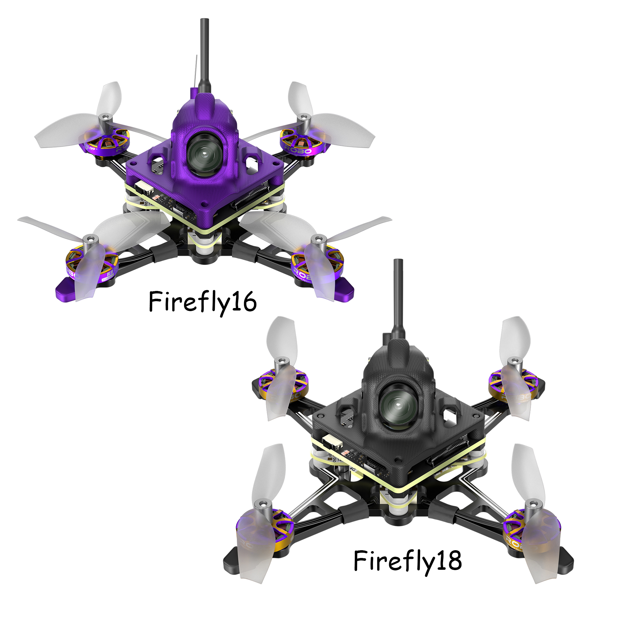 FlyWoo Firefly 16/18 V3 HDZero Tiny Drone 1S ELRS