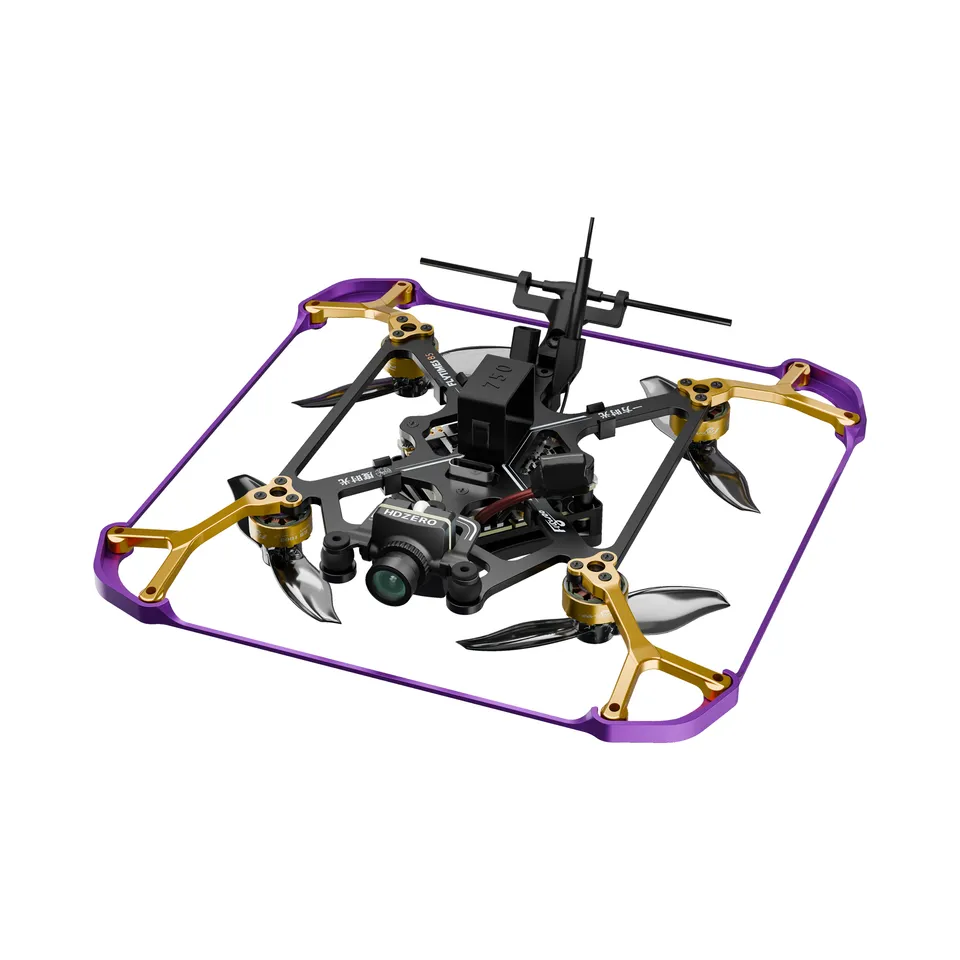 FlyWoo Flytimes 85 micro drone HDZero 2S riprese indoor