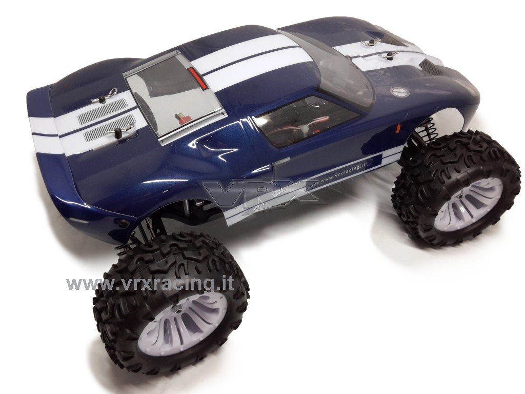 VRX Rangster auto RC 1/10 brushless 4WD RTR blu 3000KV