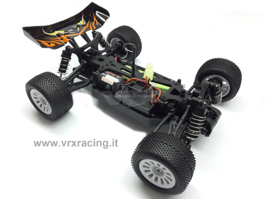 VRX XB-BD Buggy spazzole auto RC 1/18 RTR 4WD RC-370