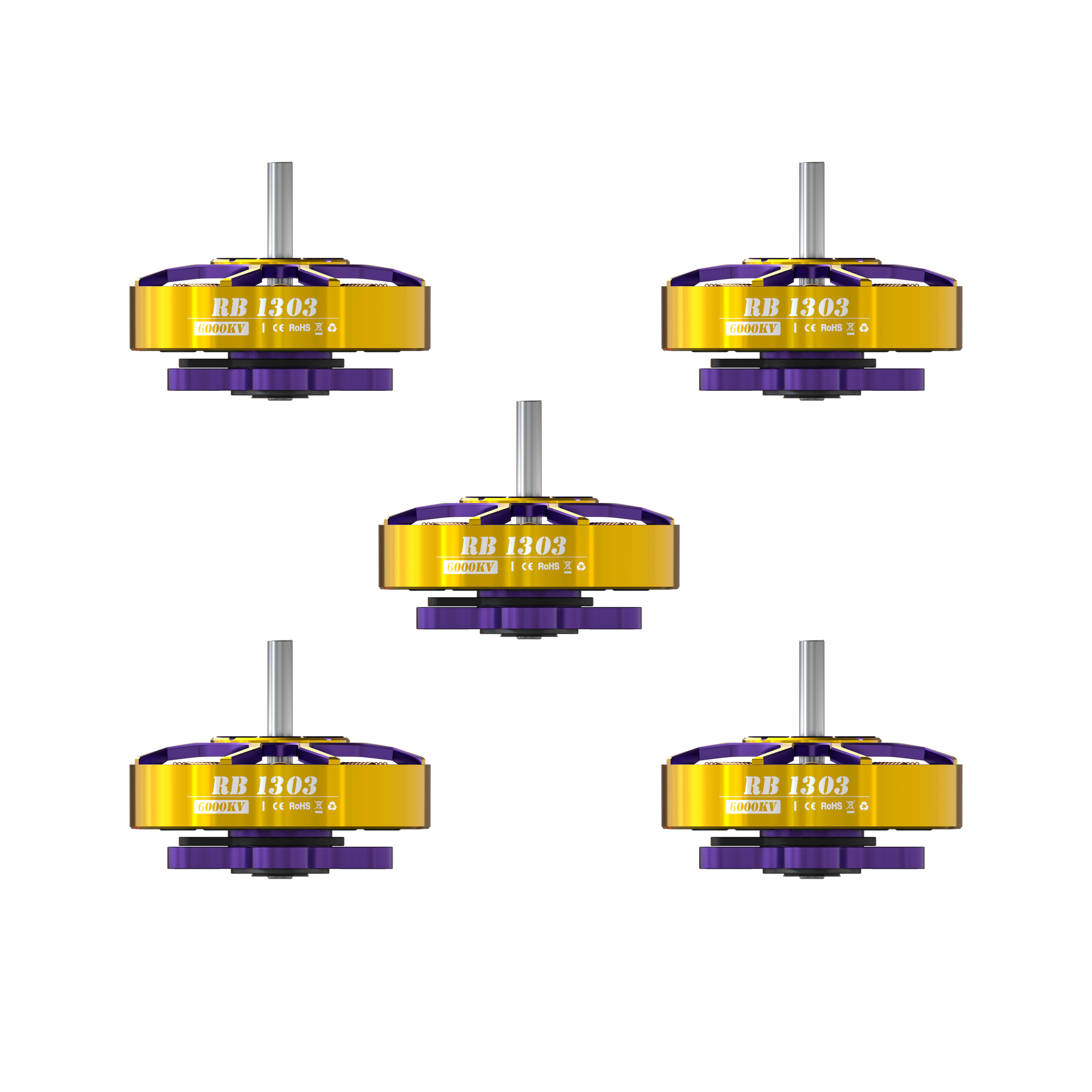 Flywoo ROBO 1303 6000KV Motore Brushless 2-4S 6.1g
