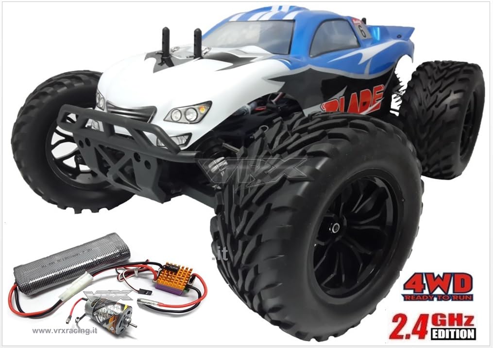 VRX Sword 1/10 truggy elettrico RTR 4WD RC550 rosso