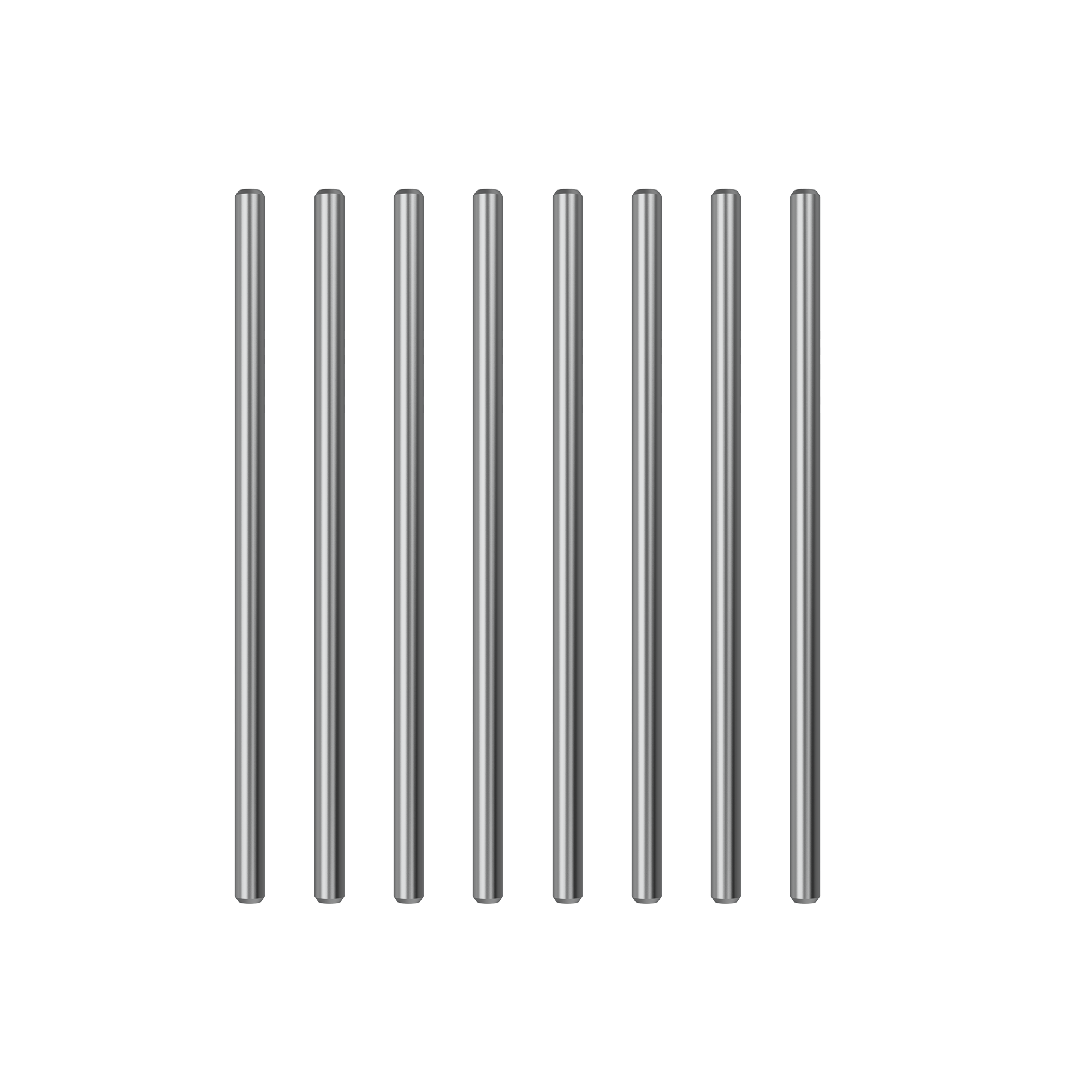 UDI RC UD16 Albero Liscio 2.5x38mm M06-016 8 Pezzi