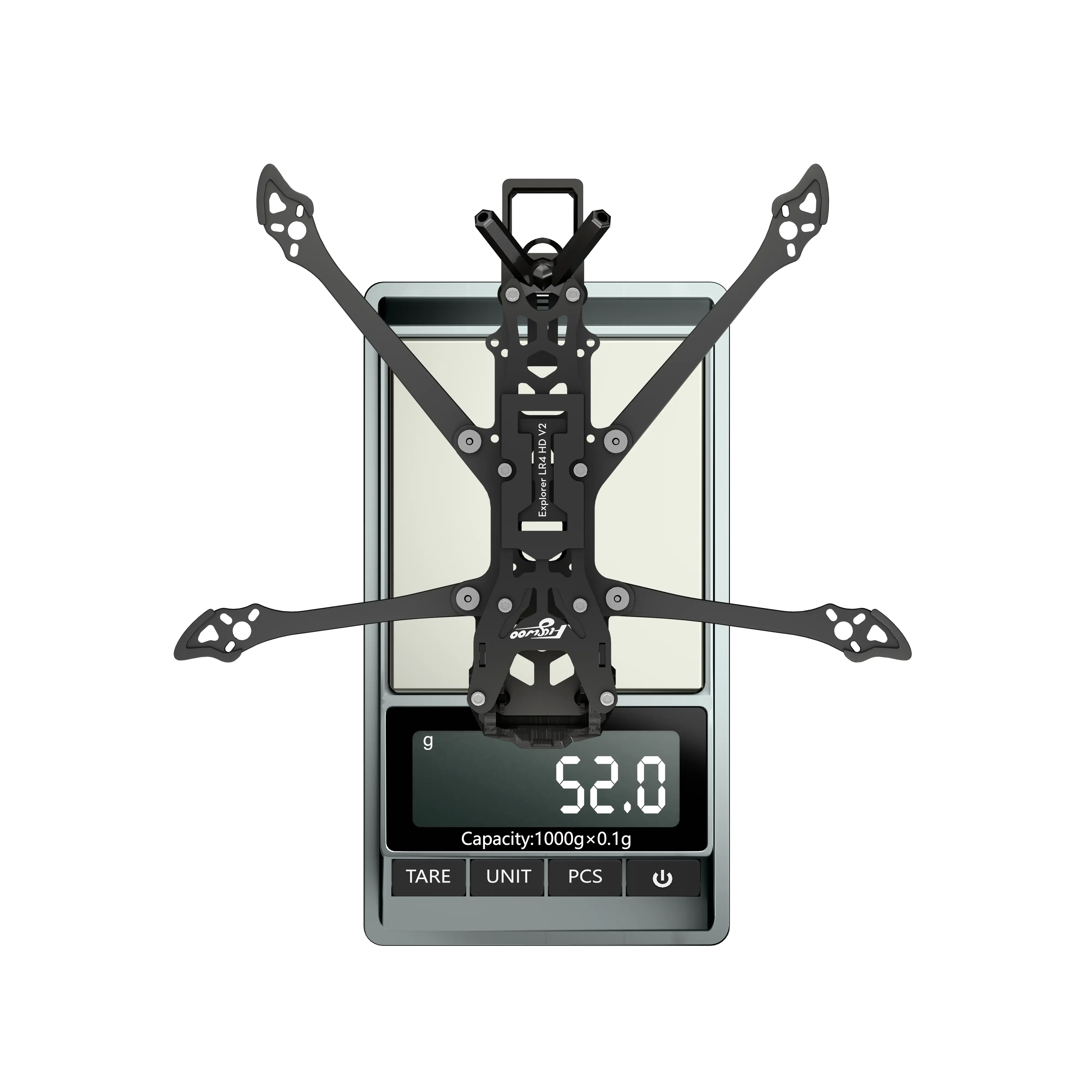 FlyWoo Explorer LR 4 V2 Frame Telaio FPV 4 Pollici O4