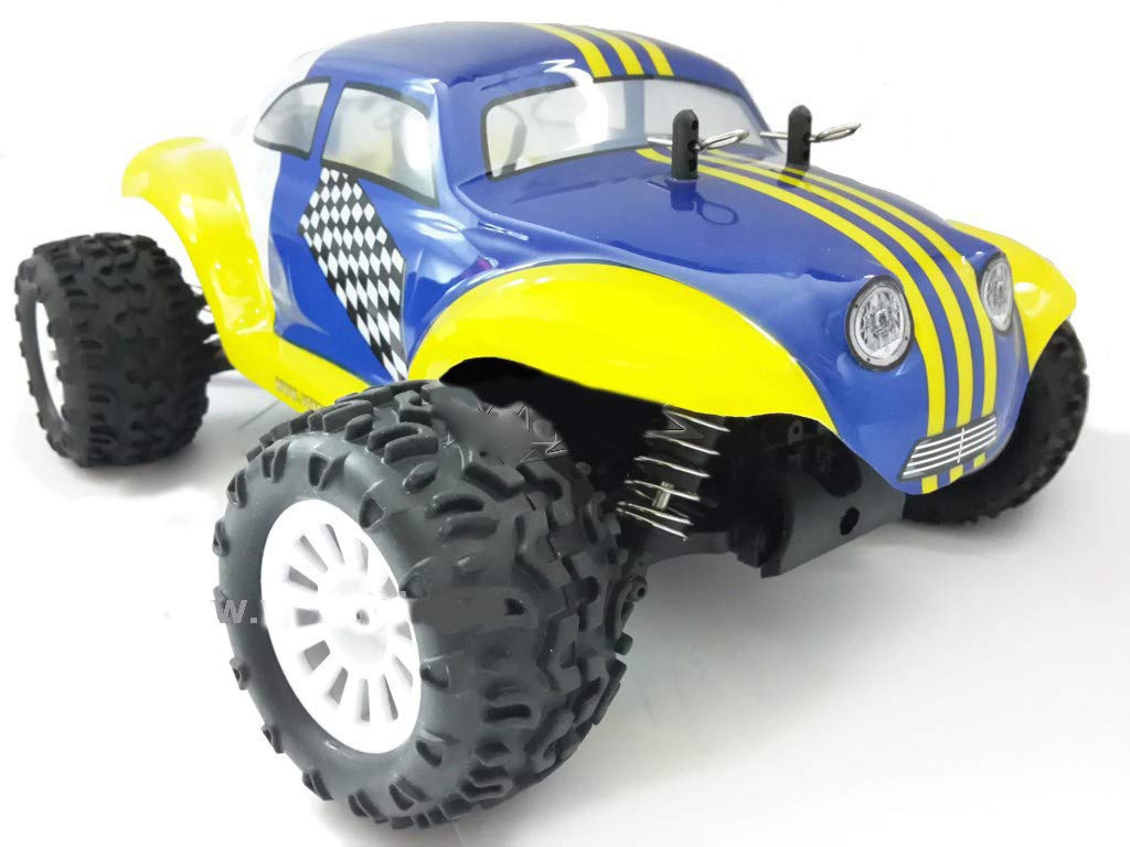 VRX BT-BD Maggiolino Monster Truck RC 1/18 RTR spazzole