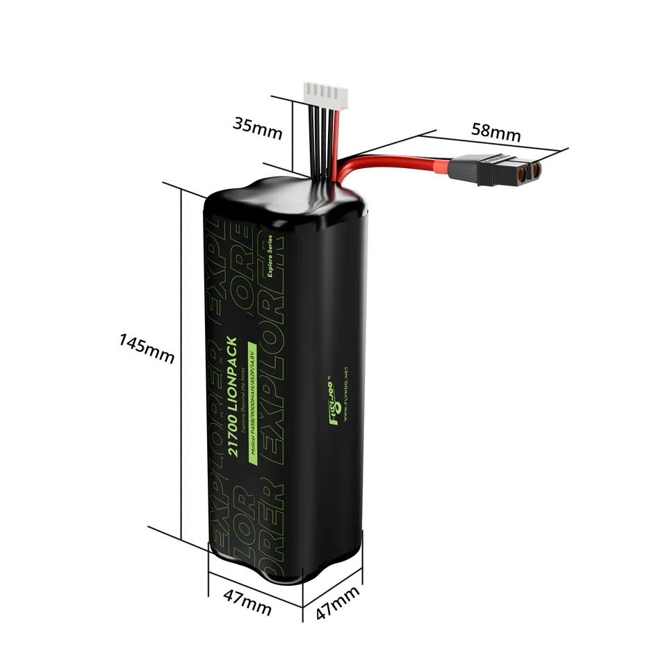 Flywoo Explorer BAK P45D Batteria Li-Ion 4S2P 9000mAh 14.8V