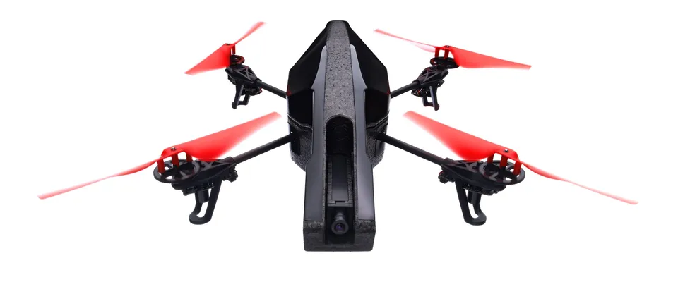 Parrot AR.Drone 2.0 Quadricottero Nero + 2 Batterie