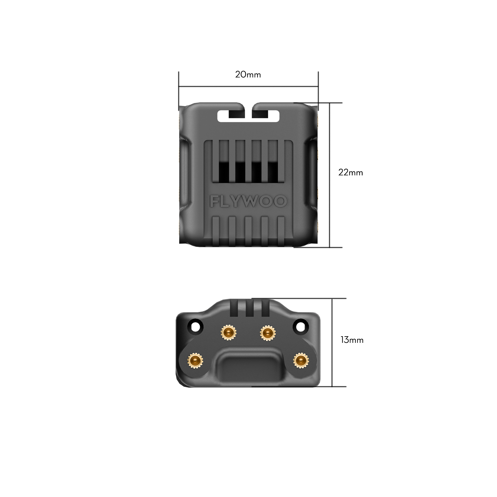 Flywoo O4 Wide Set Lente Camera FPV FOV 155° con Adattatori