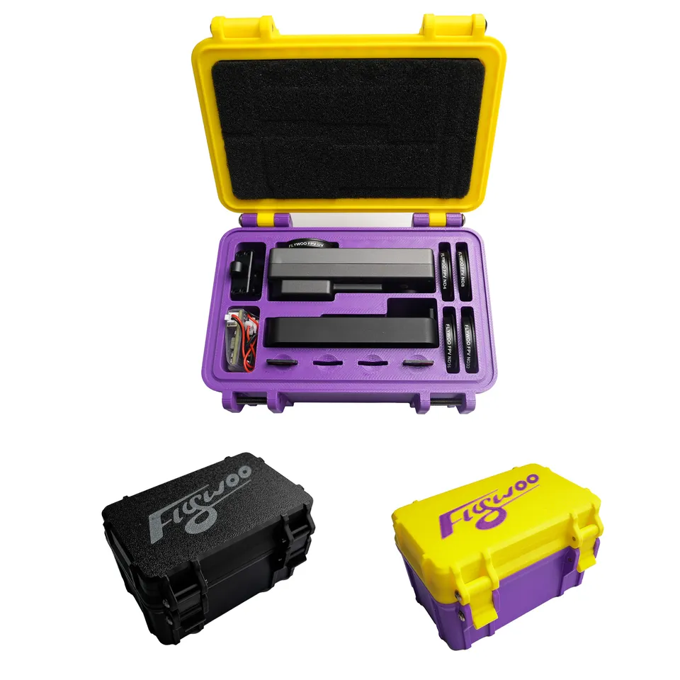 Flywoo Naked GoPro box 3D custodia 106mm action camera