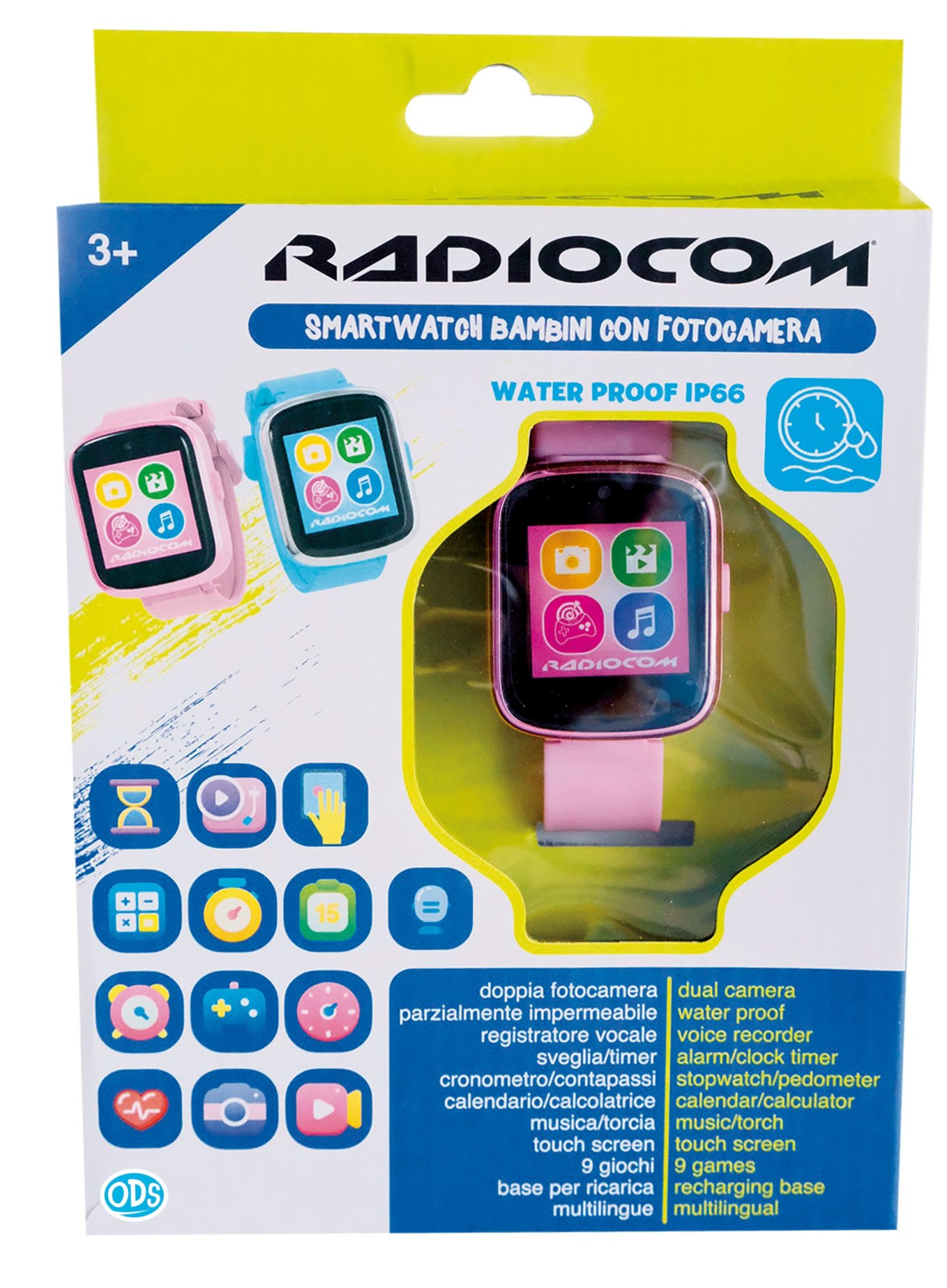 Radiocom Mars smartwatch bambini camera 512 MB rosa
