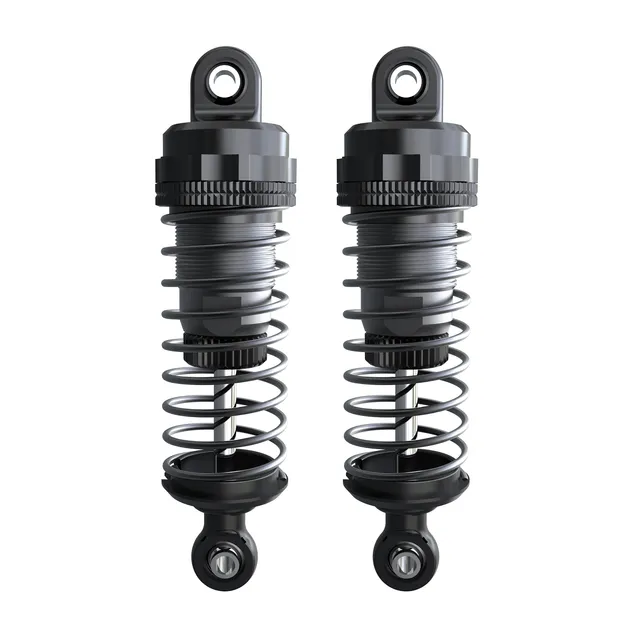 UDI RC P16-009B Ammortizzatori metallo neri per UD1610S 2 pz