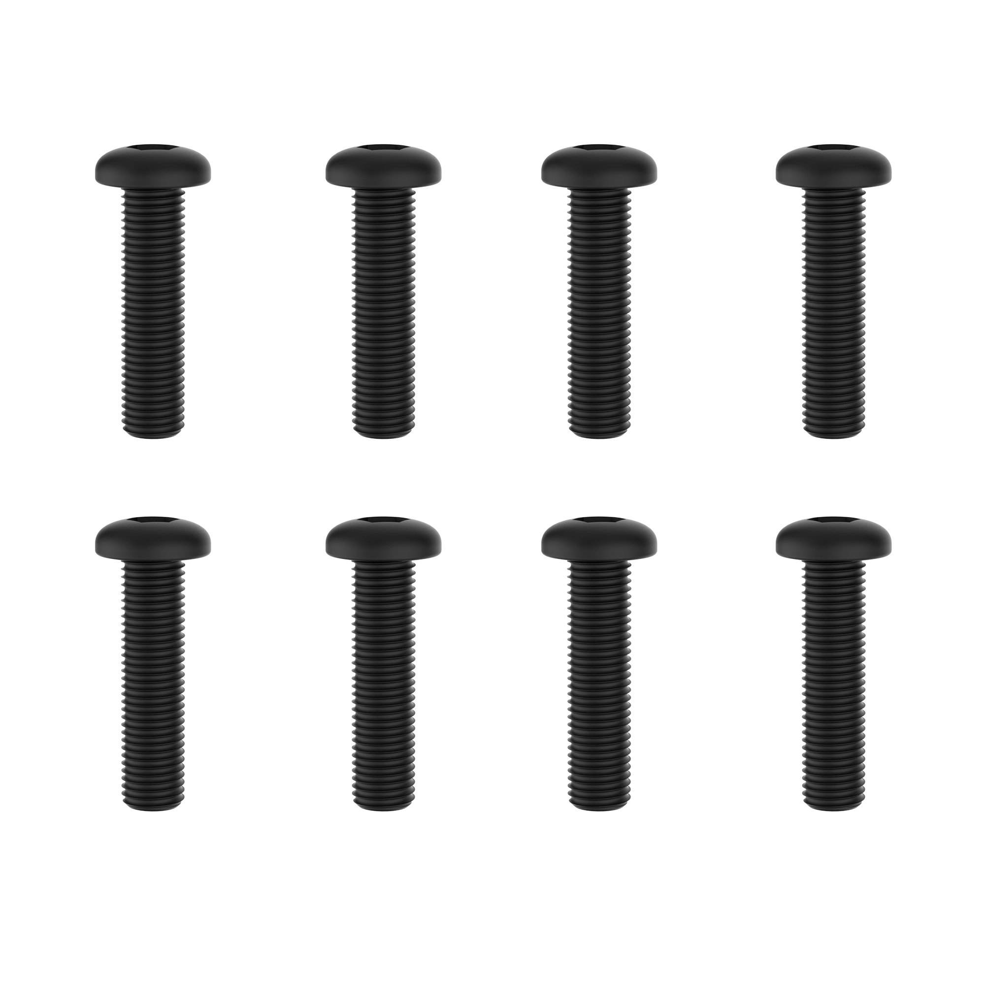 UDI RC M01-021 Vite Esagonale 3x12mm UD1610 8 pz nera