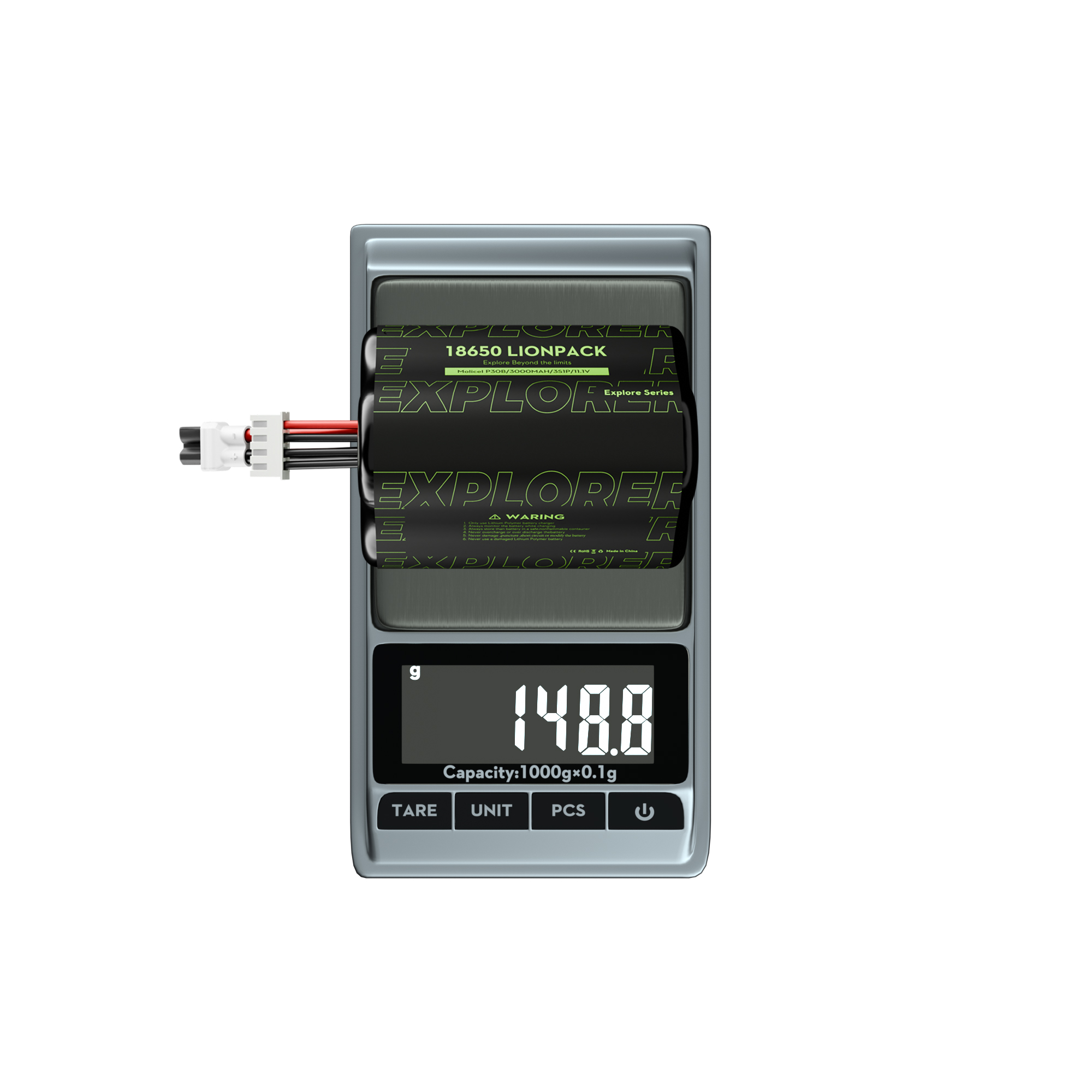 Flywoo Explorer P30B 18650 3S1P 3000mAh Batteria XT30UP