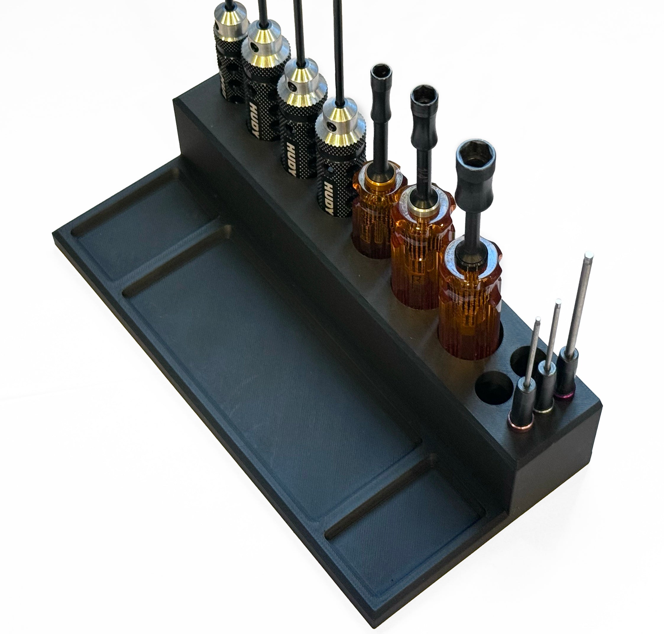 Wallie Builds 3D Printing A1 Custom Tool Rack rastrelliera RC personalizzata