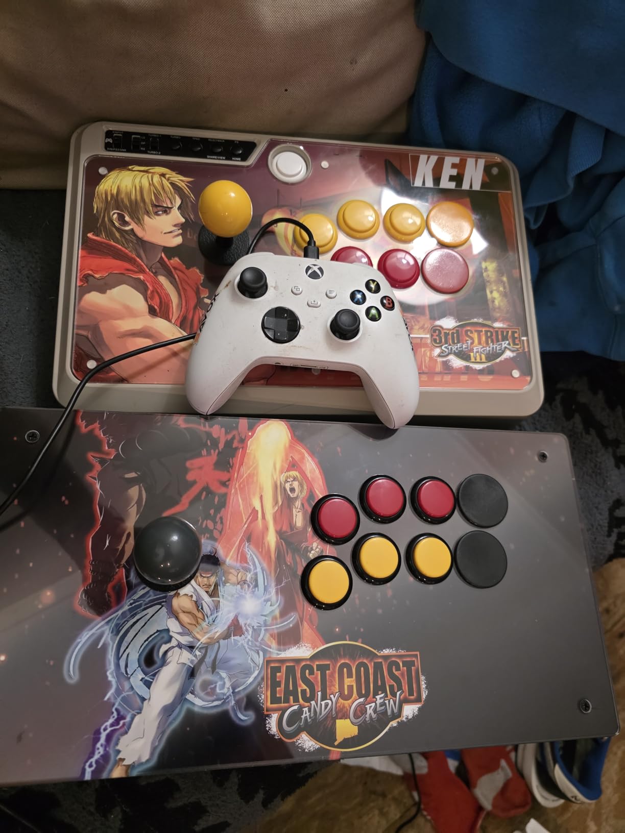 Sanwa OBSF-30 Pulsanti Arcade 30mm 6pz Rosso